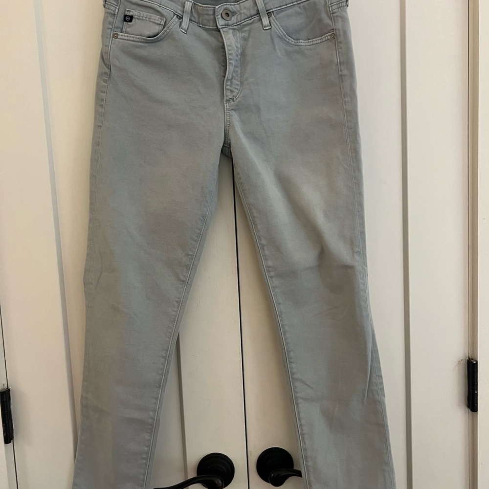 AG light blue Denim Cigarette Jeans 27 R